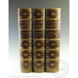ORMEROD (G), THE HISTORY OF THE COUNTY PALATINE AND CITY OF CHESTER, three volumes,