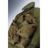 A WWII combat tunic,