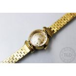 A Girard Perregaux 18ct yellow gold ladies wristwatch,