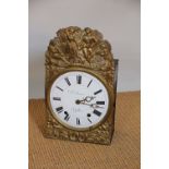 A 19th century French Comtoise longcase clock,