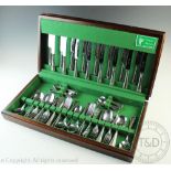 A 'Regalia' stainless steel canteen of cutlery,