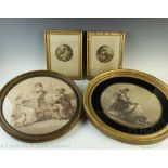 Ryder after Westall, Pair of late 18th century engravings,