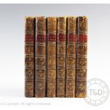 POPE (A), THE WORKS OF ALEXANDER POPE, six vols, full tan calf, London, Gardener, Gray and Anderson,