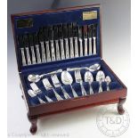 A Viners 'Guild Silver Collection' canteen of Kings pattern cutlery,