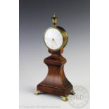 A 19th century mantel clock, possibly French,