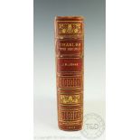 BINDING - JESSE (J), CHARLES THE SECOND - extra illustrated edition - Cosway style binding,