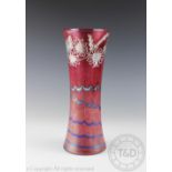 A Laugharne Glass vase,