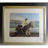 Peter Mailer Yates, Limited edition colour print, Arkle- Cheltenham Gold Cup 1964, No.