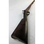 A 19th century percussion cap sporting gun,