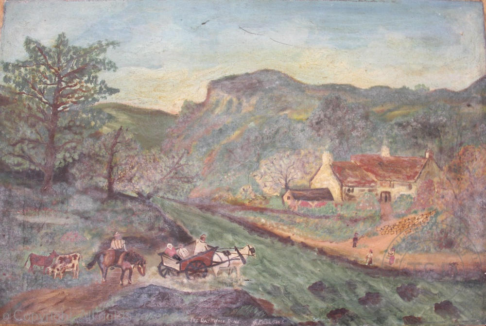 English School, 19th century, Watercolour on paper, Ecclesbourne Glen Hastings, - Image 2 of 2