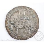 A King Charles I Bristol silver half crown 1644, declaration type,