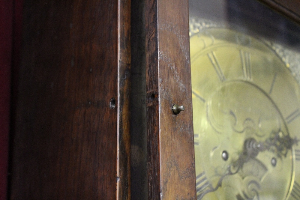 A George III / mid 18th century and later Welsh oak eight day longcase clock, Samuel Roberts, - Image 22 of 25