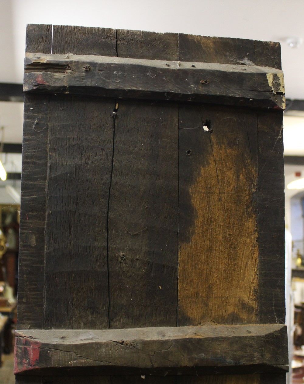 A George III / mid 18th century and later Welsh oak eight day longcase clock, Samuel Roberts, - Image 5 of 25