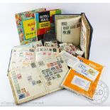 An assortment of early 20th century and later British and world stamps,