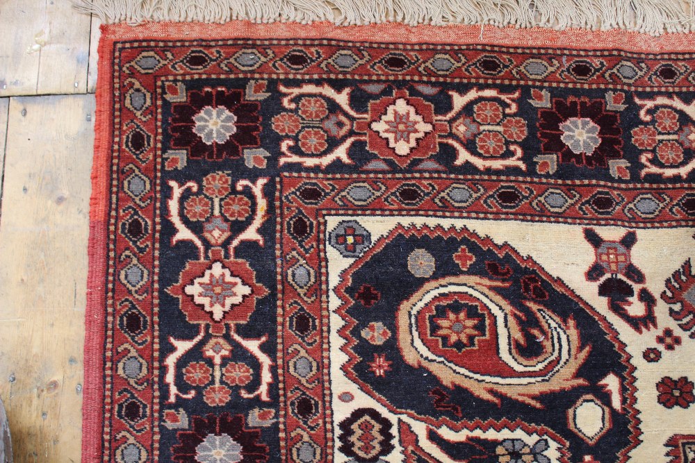 A Kasak hand woven wool carpet, - Image 10 of 11