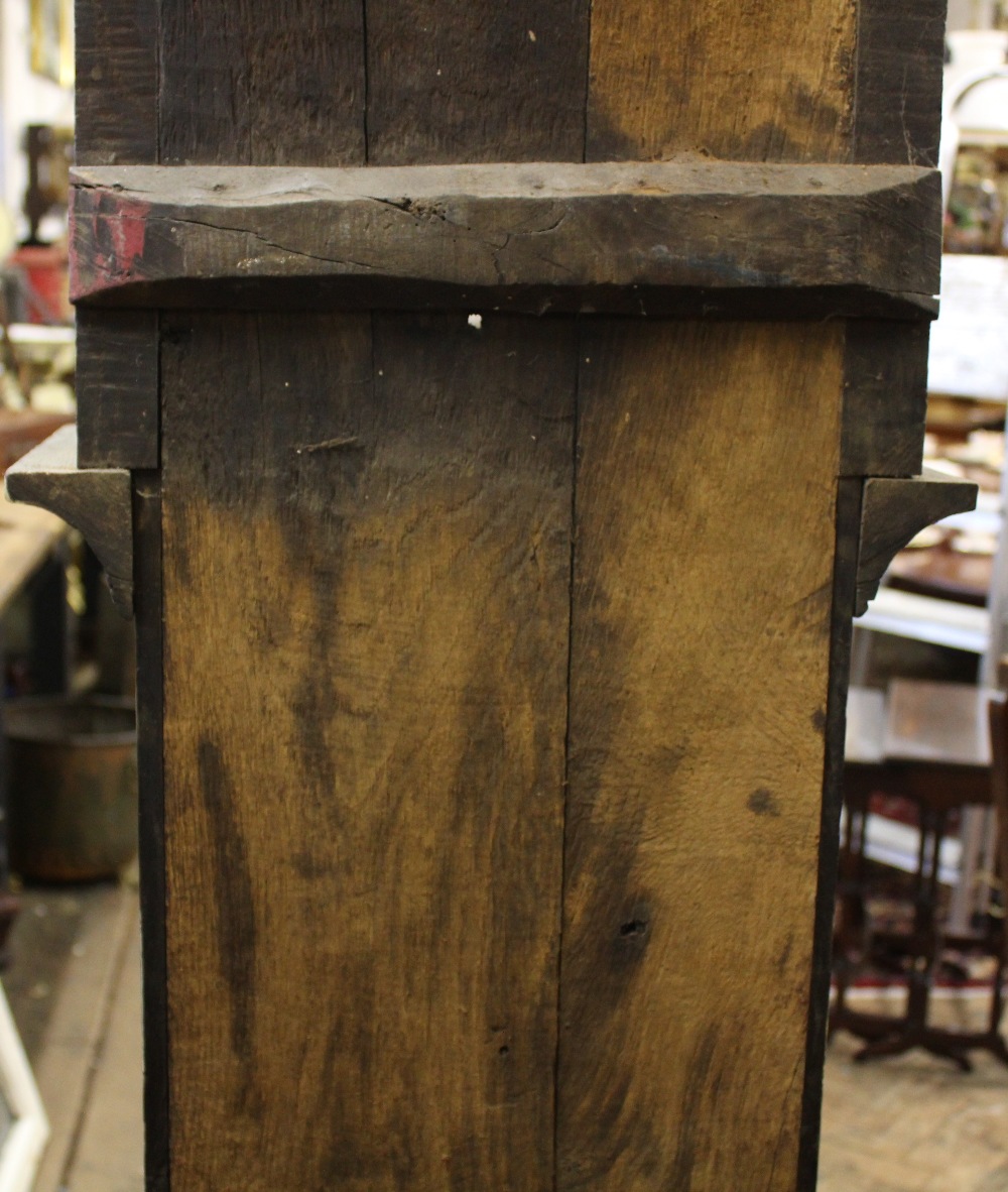 A George III / mid 18th century and later Welsh oak eight day longcase clock, Samuel Roberts, - Image 6 of 25