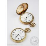 A full hunter pocket watch by 'T & A Heine, Waterford',