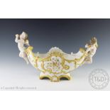 An Austrian bisque porcelain figural centre piece, early 20th century,