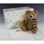 A Steiff limited edition Harrods 2010 christmas bear, Archie No.633833, No.
