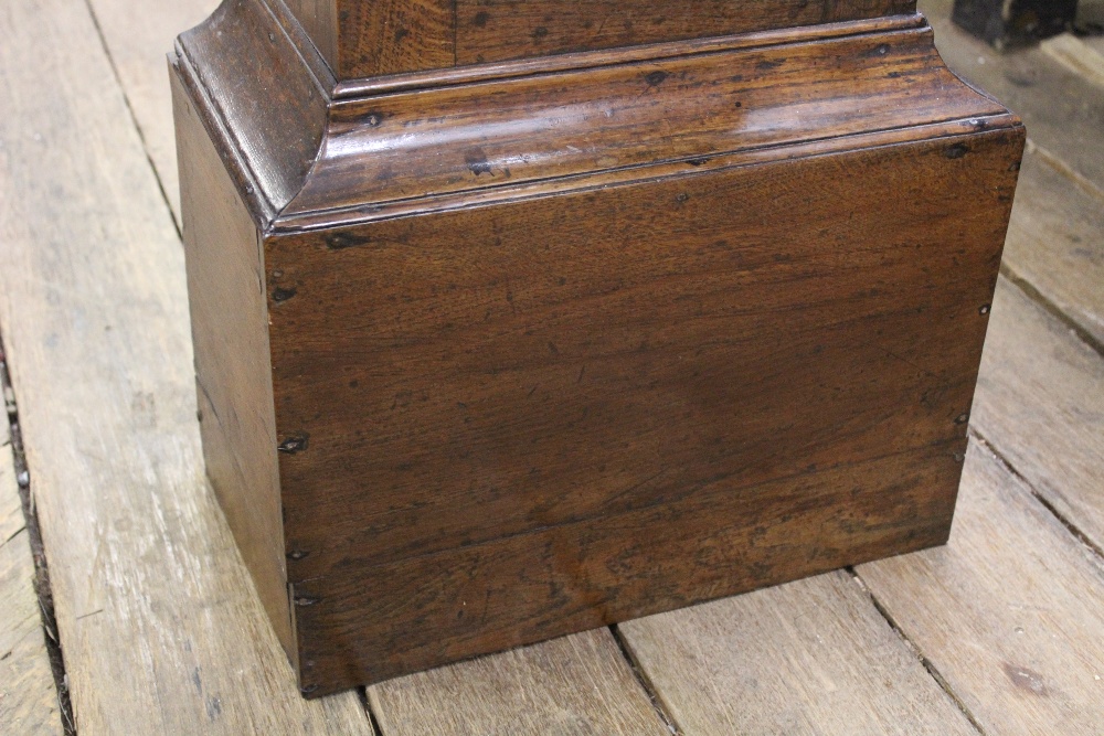 A George III / mid 18th century and later Welsh oak eight day longcase clock, Samuel Roberts, - Image 9 of 25