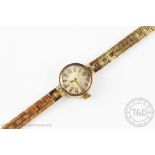 A ladies 9ct gold Rolex Precision wristwatch Birmingham mid 20th century,