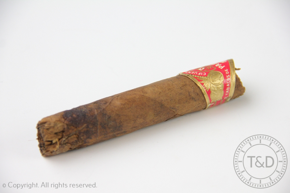 World War II interest: Sir Winston Leonard Spencer Churchill (1874-1965) - a part smoked cigar from - Image 3 of 8