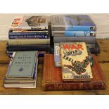 A selection of books on RAF and flying history, to include CHARLTON (L.E.