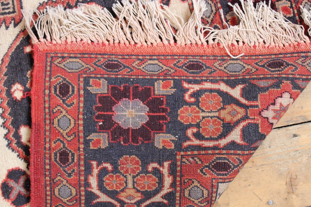 A Kasak hand woven wool carpet, - Image 8 of 11