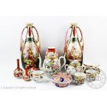 A Crown Staffordshire thirty one piece part tea service,