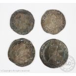 A King Charles I Aberystwyth silver three pence,