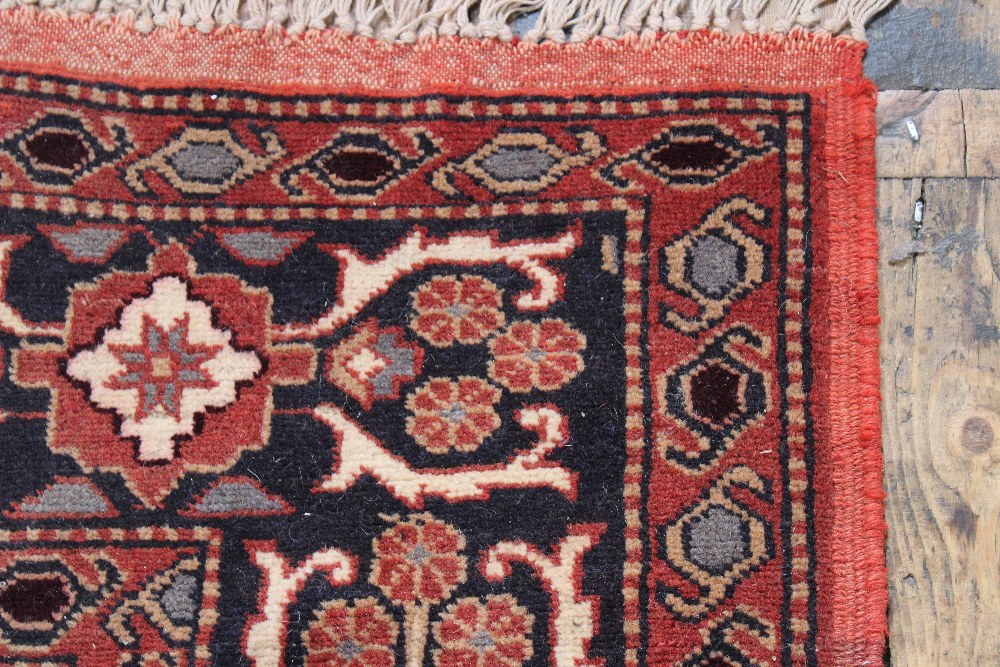 A Kasak hand woven wool carpet, - Image 4 of 11