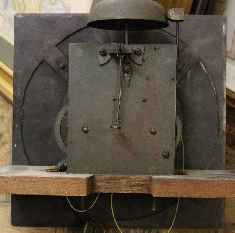 A George III / mid 18th century and later Welsh oak eight day longcase clock, Samuel Roberts, - Image 15 of 25