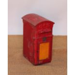 A King George VI cast iron post box,