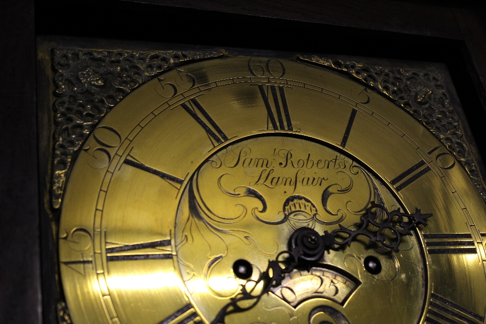 A George III / mid 18th century and later Welsh oak eight day longcase clock, Samuel Roberts, - Image 24 of 25