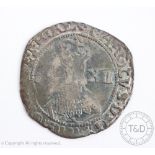 A King Charles I Bristol silver shilling 1644,