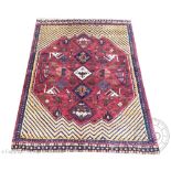 A Persian Qashqai wool rug,