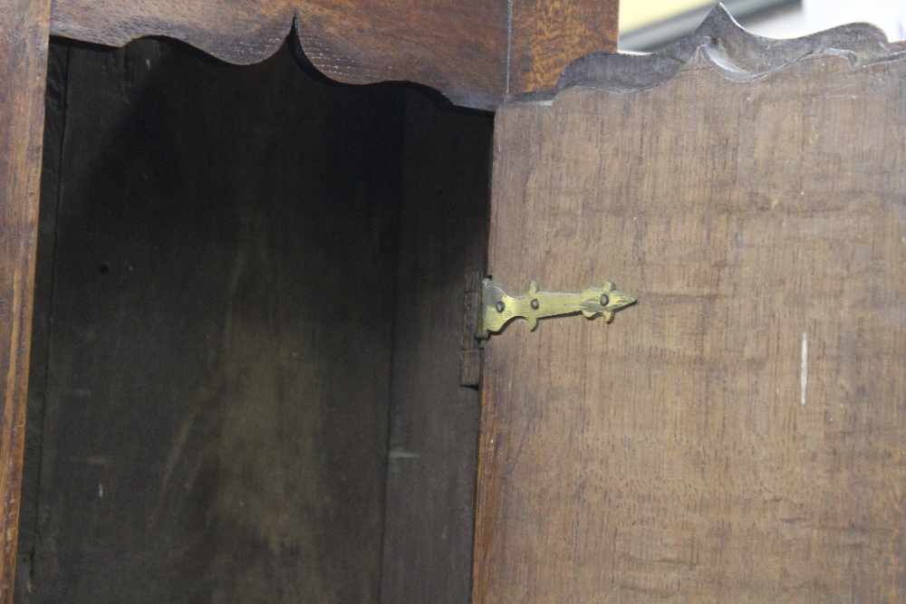 A George III / mid 18th century and later Welsh oak eight day longcase clock, Samuel Roberts, - Image 8 of 25