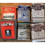 HUTCHINSON'S PICTORIAL HISTORY OF THE GREAT WAR, a near run, vols 1-19, (lacking Vol 14 No 3,