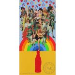 Peter Blake (b 1932) - modern British, Limited edition colour print, Summer Days,