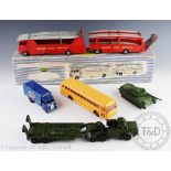 A Dinky Supertoys 983 car carrier with trailer,