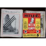 HITLER (A), MEIN KAMPF, a near run of issues 1-18, (lacking No 9),