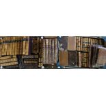 HUME (D), THE HISTORY OF ENGLAND, eight vols, new edition, 3/4 leather, London, 1818; SMOLLETT (T),