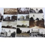 A collection of late Edwardian and later real photographic postcards of Shropshire and Whitchurch