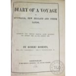 ROBERTS (R), DIARY OF A VOYAGE TO AUSTRALIA, NEW ZEALAND AND OTHER LANDS,