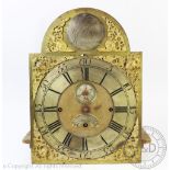 An early 19th century chiming eight day clock movement,