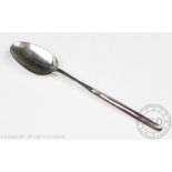 An early George III marrow spoon, London 1770,