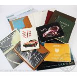 A selection of Jaguar maintenance handbooks and manuals,