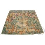 A large French printed wall tapestry by Editions D'art de Rambouillet,