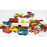 A large collection of assorted Dinky, Corgi, Matchbox,