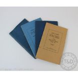 Four Jaguar Operating Maintenance and Service Handbooks,